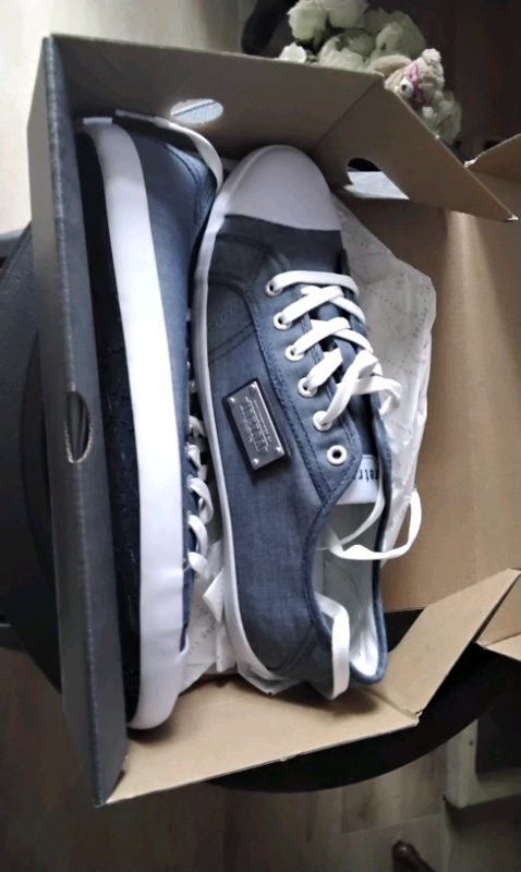 blue firetrap trainers